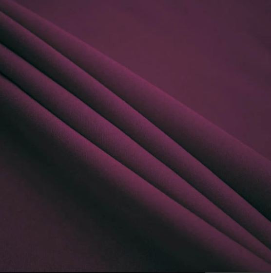 Plum - Polyester Poplin Fabric 60" Wide
