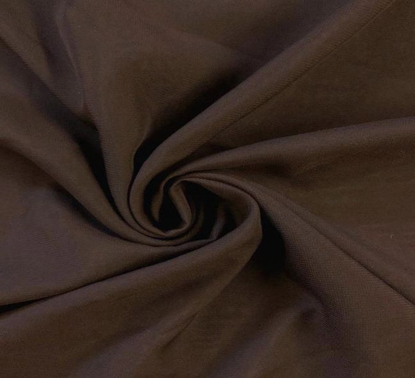 60" Wide Chiffon Fabric - Brown