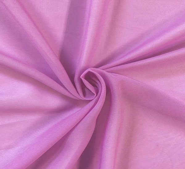 60" Wide Chiffon Fabric - Orchid