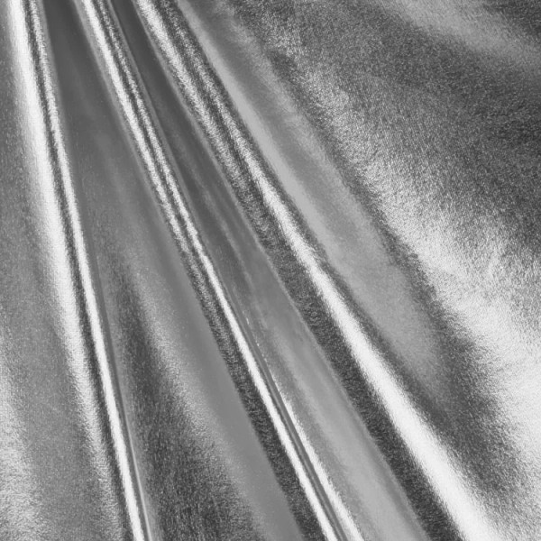 Silver Lame Spandex Fabric