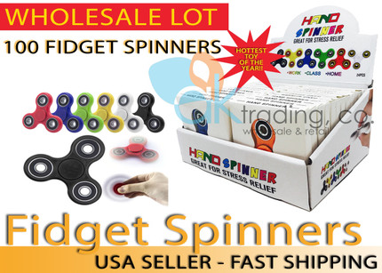100 fidget spinners