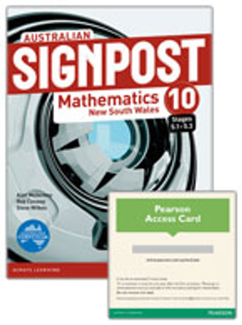 Australian Signpost Mathematics New South Wales 10 (5.1-5.3) Student Book/eBook 3.0 Combo Pack