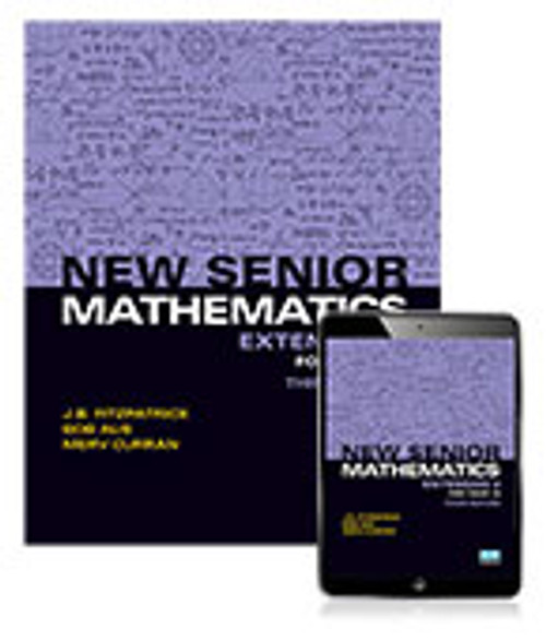 New Senior Mathematics Extension 2 For Year 12
