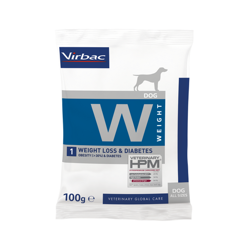 Provpåsar: Dog W1 - Weight Loss & Diabetes 15x100 g