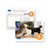 Rabattkort till B2C webbshop / A6 Postkort med QR 15%