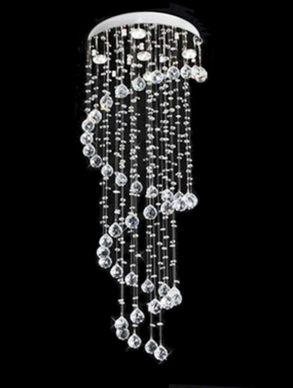 swirl chandelier