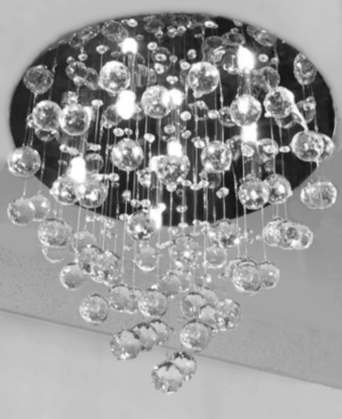 bedroom flush mount round rain raindrop modern crystal chandelier ceiling light for entryway entrance hallway living room bedroom foyer, modern crystal ceiling light for living room, modern crystal chandelier for foyer, best crystal chandelier for bedroom foyer, modern crystal chandelier for bedroom Montreal Canada, foyer chandelier lighting