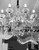 8 light polished chrome traditional classic crystal chandelier light fixture CC93353 for dining room over dining table staircase bedroom living room over kitchen island foyer sloped vaulted ceiling staircase free delivery in Montreal 