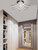 polished chrome 4 light crystal chandelier ceiling lighting fixture MC88097 for entryway hallway entrance foyer bedroom low ciling 8 ft. ceiling free shipping across Canada Montreal Quebec  polished chrome 4 light crystal chandelier ceiling lighting fixture MC88097 for entryway hallway entrance foyer bedroom low ciling 8 ft. ceiling free shipping across Canada Montreal Quebec