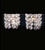 modern crystal wall sconce 2-light fixture for entryway, hallway, vanity, foyer, luminaire mural, luminaire mural salle de bain, vanity crystal wall sconce light fixture