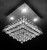 pyramid square flush mount raindrop modern crystal chandelier ceiling light for entryway bedroom living room dining room entrance hallway foyer for sale online in Montreal Canada