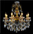 Luxury traditional classic 8-light crystal chandelier light CC85048 for dining room, living room, high ceilings, bedroom, entryway, foyer, free delivery in Montreal