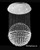 Modern raindrop ball sphere flush-mount dining table crystal chandelier light fixture MC53066 for dining room, living room, staircase, entryway, foyer, dining room table chandelier ideas, free shipping across Canada, Montreal, Quebec