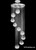 spiral raindrop polished chrome 9 light modern crystal chandelier MC18677 for high ceiling lighting sloped vaulted ceiling staircase foyer with high ceiling free shipping across Canada Montreal Quebec spiral raindrop polished chrome 9 light modern crystal chandelier MC18677 for high ceiling lighting sloped vaulted ceiling staircase foyer with high ceiling free shipping across Canada Montreal Quebec