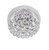 luxury flush mount rount 3 light polished crome crystal chandelier ceiling light fixture MC12080 for entryway hallway bedroom foyer low ceiling free shipping across Canada Montreal Quebec   luxury flush mount rount 3 light polished crome crystal chandelier ceiling light fixture MC12080 for entryway hallway bedroom foyer low ceiling free shipping across Canada Montreal Quebec
