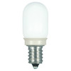 0.8 WATT T6 LED LAMP FROST 27K CANDELABRA BASE (EQUAL TO 10W) - SATCO #S9176