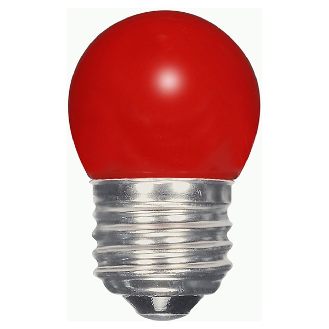 1.2 WATT S11 LED LAMP RED 27K (EQUAL TO 10W) - SATCO #S9165