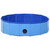 Dog Swimming Pool Blue PVC 31.5 x 7.9 in Foldable A949-170825