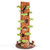 90.5 Inch Tall Multifunctional Cat Tree with Private Condos for Indoor Cats-Brown - Color: Brown D681-PV10210BN+
