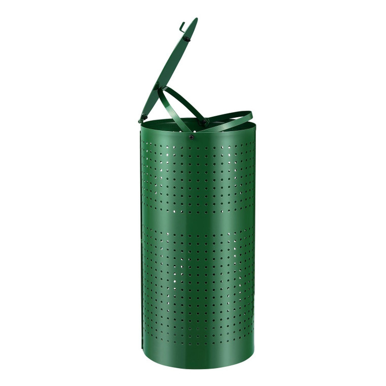 Dog Poop Trash Can with 50 Liner Bags, 11.5 Gallons Outdoor Dog Waste Bin with Lid & Liner Clip for E415-GFBZLJTDXG11KSH3LV0