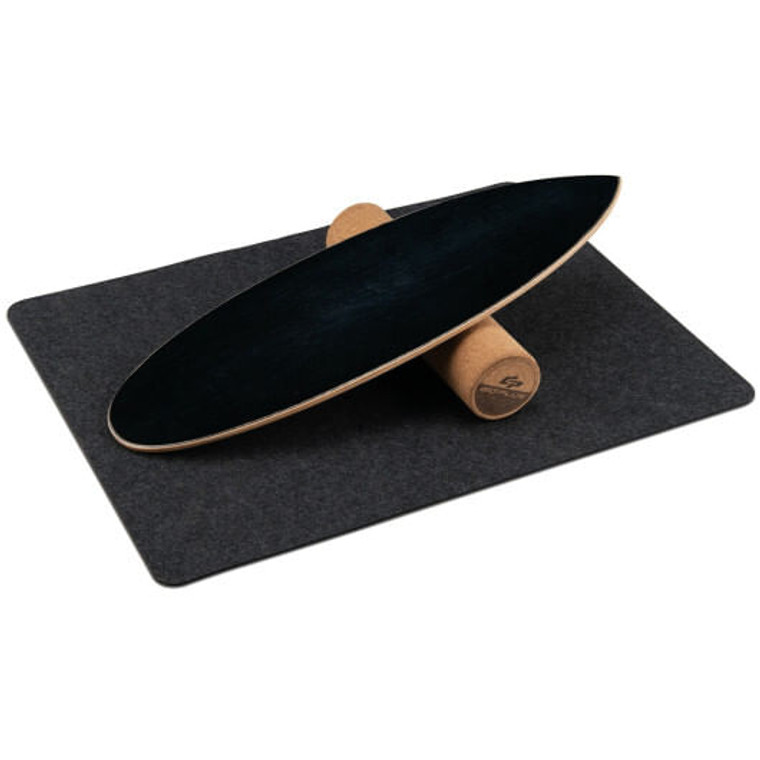 Balance Board Trainer for Core Strength-Black B593-SP37739