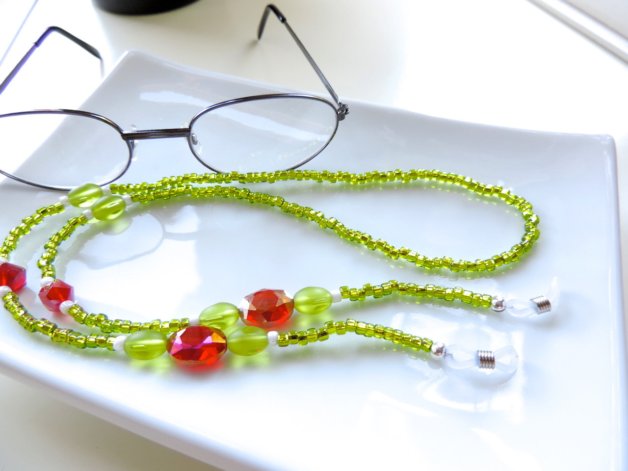 Bead Eyeglass Holders Beaded Glasses Chain Beaded Eyeglass Holder