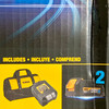 DEWALT DCF414GE2 (New-Other) 20V MAX XR Brushless Cordless 1/4-in Powerstack Rivet Tool Kit