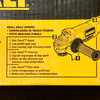 DEWALT DWE4120N (New-Other) 4-1/2-Inch Paddle Switch Angle Grinder with No Lock-On, Small
