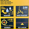 DEWALT DW088LR-K (New-Other) 12V MAX 165-ft Cordless Self-Leveling Red Cross Line Laser