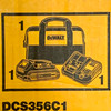 DEWALT DCS356C1 (New-Other) 20V MAX XR 20-Volt Cordless 3-Speed Oscillating Multi-Tool Kit