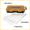 DEWALT DWMT73810 (New-Other) 8-Piece Combination Metric Wrench Set w/ Case