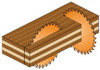 CMT P12042 ITK Plus 12-in 42-Teeth 1-in-Bore General Purpose Circular Saw Blade