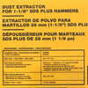 DEWALT DWH304DH (New-Other) Onboard Dust Extractor for 1-1/8-inch SDS Plus Hammers