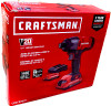 CRAFTSMAN CMCF800C2 (New-Other) V20 20-Volt Li-ion V20 Cordless 1/4-Inch Impact Driver Kit