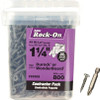 ROCK-ON 23305  #9 1-1/4-in Hi-Lo Phillips Round Head Cement Board Screws 800-pk