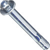 RED HEAD 50118-B3 1/2-inch x 4-inch Steel Concrete Sleeve Anchor Set of 3