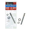 RED HEAD 50093 3/8-in x 3-3/4-in Steel Concrete Wedge Anchors Set of 6