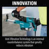 MAKITA HR2651 1-inch Corded Pistol-Grip AVT Rotary Hammer w/ HEPA Dust Extractor