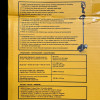 DEWALT DCED472X1 (New-Other) 60V MAX 7-1/2-in Cordless Brushless Attachment Able Edger Kit