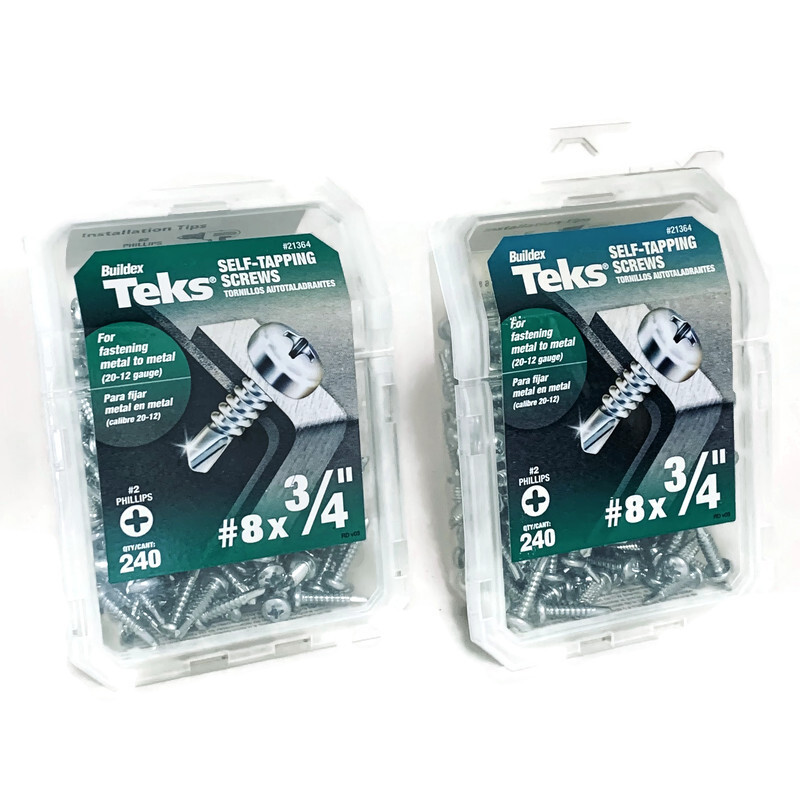 TEKS 21364 #8 3/4-in Phillips Pan-Head Self-Tapping Metal-to-Metal ...