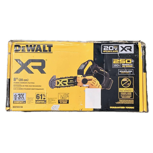 DEWALT DCCS623B (New-Other) 20V MAX 8-inch Brushless Cordless Pruning Chainsaw TOOL ONLY