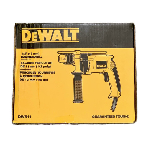DEWALT DW511 (New-Other) 1/2-inch VSR Single Speed Corded Hammerdrill Drill