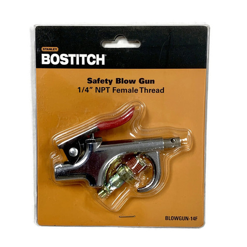 BOSTITCH BLOWGUN-14F Safety Blow Gun 1/4" NPT Female Thread
