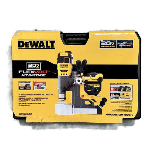 DEWALT DCD1623GX2 (New-Other) 20V MAX Li-Ion Brushless Cordless 2-Inch Magnetic Drill Press
