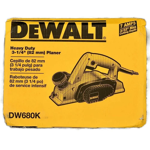 DEWALT DW680K (New-Other) Heavy-Duty 3-1/4-inch Planer Kit with 3/32-inch (2.5mm) Depth of Cut