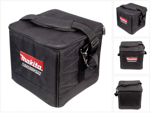 MAKITA Contractor Cordless Tool Tote Storage Black Bag w/ Removable Dividers