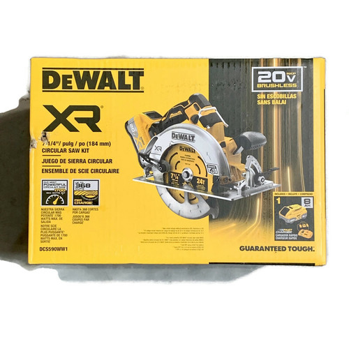 DEWALT DCS590WW1 (New-Other) 20V MAX XR Brushless Cordless 7-1/4-inch Circular Saw Kit