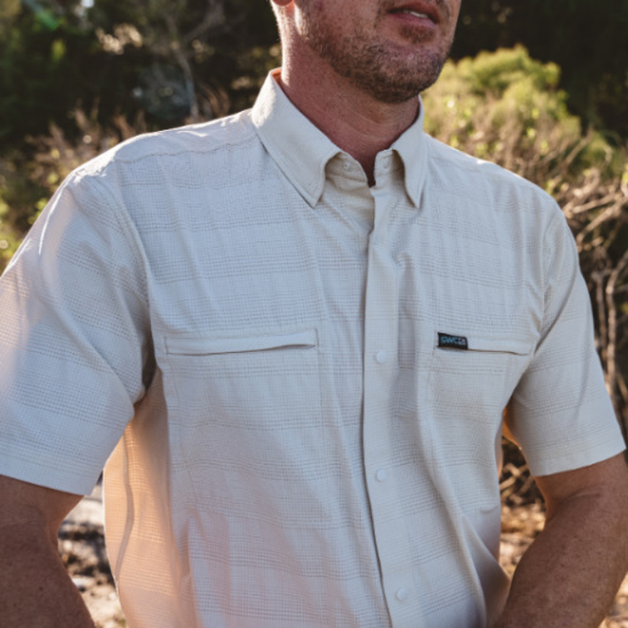 Oysterman Short Sleeve Fishing Shirt by Skinny Water Culture