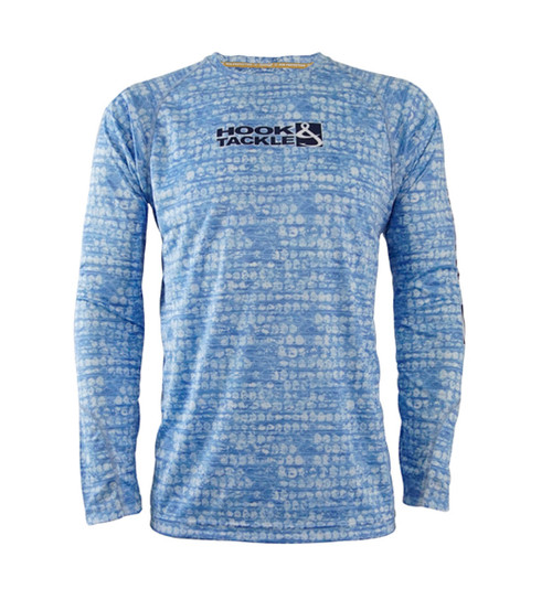 HOOK & TACKLE Men's Tamarindo UV Vented Fishing Shirt