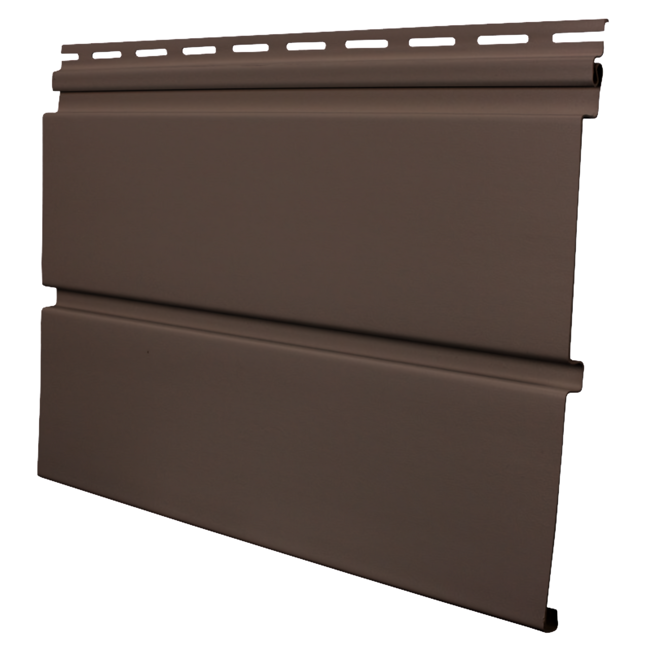 D5 Solid Vinyl Soffit - Musket Brown | Timbermill